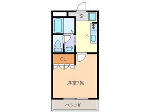 木田駅 徒歩30分 1階の物件間取画像